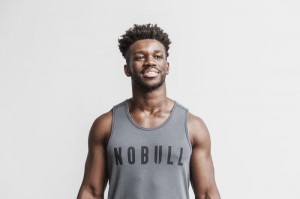 Canotta Nobull Classic Colors Uomo Grigie Scuro | VRN-573921