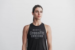 Canotta Nobull Crossfit Games 2021 High-Neck Donna Nere | HIM-460825