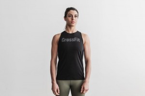 Canotta Nobull Crossfit High-Neck Donna Nere | TBN-015327