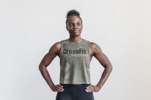 Canotta Nobull Crossfit Muscle Camo Donna Camouflage | CVK-384706