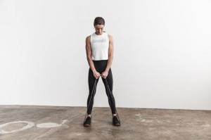 Canotta Nobull Crossfit Muscle Donna Bianche | JML-560947