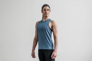 Canotta Nobull High-Neck Bright Colors Donna Verde Acqua | AWY-160573