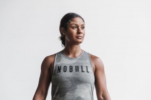 Canotta Nobull High-Neck Camo Donna Camouflage | FXU-275069