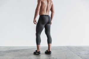 Collant Nobull 3/4 Compression Uomo Grigie Scuro | RDU-891450