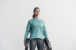 Felpe Nobull Crew Donna Blu | QCO-941803