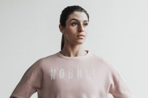 Felpe Nobull Crew Donna Rosa | HMC-892751