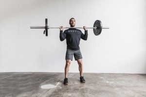 Felpe Nobull Crew Uomo Nere | YAZ-358402