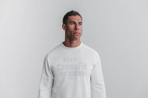Felpe Nobull Crossfit Games 2021 Crew Uomo Bianche | SXR-483605