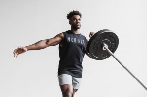 Felpe Nobull Sleeveless Crew Uomo Nere | OFX-180247
