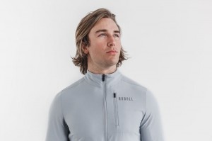 Giacche Nobull 4-Way Stretch Woven Uomo Grigie | XUP-478159