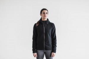 Giacche Nobull Arctic Zip-Up Donna Nere | DOG-987032