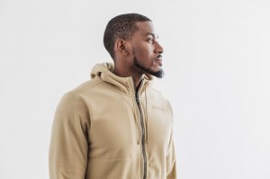 Giacche Nobull Arctic Zip-Up Uomo Beige | XAW-432109
