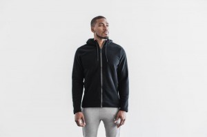 Giacche Nobull Arctic Zip-Up Uomo Nere | NWV-815076