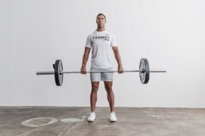 Maglia Nobull Crossfit Games 2021 Toomey Uomo Bianche | CHB-483201