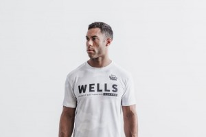 Maglia Nobull Crossfit Games 2021 Wells Uomo Bianche | PML-781364