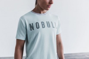 Magliette Nobull Boxy Donna Blu | KUZ-710985
