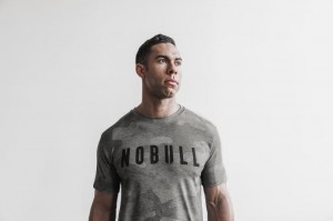 Magliette Nobull Camo Uomo Camouflage | NUT-234057