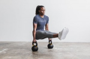 Magliette Nobull Crossfit Donna Blu Marino | AWY-173460
