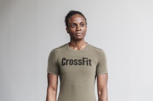 Magliette Nobull Crossfit Donna Verdi | JQX-829637