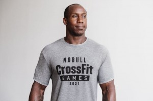 Magliette Nobull Crossfit Games 2021 Uomo Grigie | CGO-516430