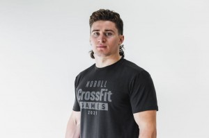 Magliette Nobull Crossfit Games 2021 Uomo Nere | BYA-419605