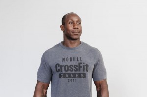 Magliette Nobull Crossfit Games 2021 Uomo Grigie Profondo | WJB-261374
