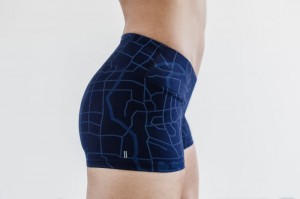 Pantaloncini Nobull 2 Donna Blu Marino | IQM-236581