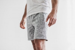 Pantaloncini Nobull Knit 8.5 Uomo Bianche | MFN-780235
