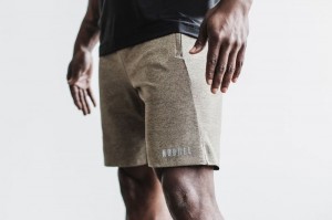 Pantaloncini Nobull Knit 8.5 Uomo Marroni | TLK-248596