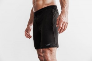Pantaloncini Nobull Knit 8.5 Uomo Nere | PFV-230654