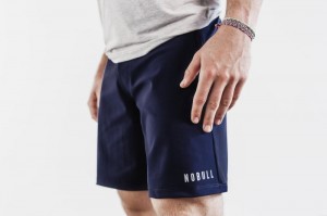 Pantaloncini Nobull Lightweight 8.5 Uomo Blu Marino | XKI-791035