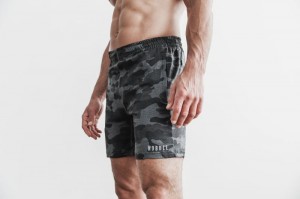 Pantaloncini Nobull Lightweight Knit 7 Camo Uomo Camouflage | PRY-291564