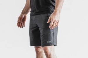 Pantaloncini Nobull Stretch Woven 9 Uomo Grigie Profondo | HMY-369058