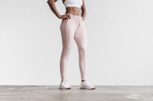 Pantaloni Jogger Nobull Adjustable Donna Rosa | ORH-580769