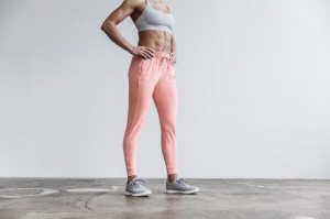 Pantaloni Jogger Nobull Adjustable Donna Corallo | ZJO-092164