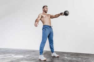 Pantaloni Jogger Nobull Adjustable Uomo Blu | FCN-650931