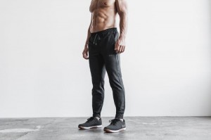 Pantaloni Jogger Nobull Adjustable Uomo Nere | TXH-472608