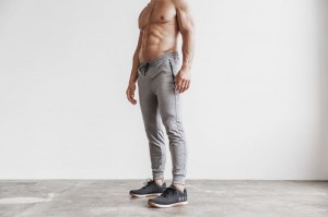 Pantaloni Jogger Nobull Adjustable Uomo Grigie | SPI-236941