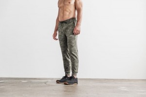 Pantaloni Jogger Nobull Camo Uomo Camouflage | IVZ-580714