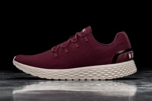 Scarpe Running Nobull Cabernet Ripstop Donna Rosse Scuro Bianche | AKH-852630