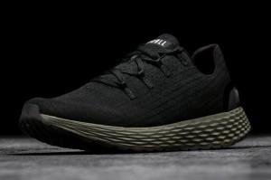 Scarpe Running Nobull Ripstop Uomo Nere Verdi Scuro | ZXK-258374