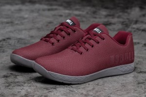 Scarpe Sportive Nobull Cabernet Uomo Rosse Scuro Grigie | IOT-230786