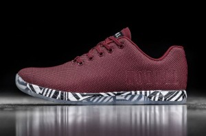 Scarpe Sportive Nobull Cabernet Zebra Donna Rosse Scuro | KUC-796120