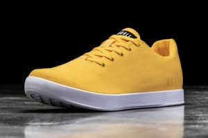 Scarpe Sportive Nobull Canary Canvas Uomo Gialle | PDX-406538