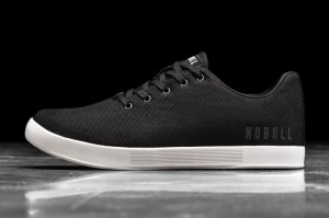 Scarpe Sportive Nobull Canvas Donna Nere Bianche | HQA-459862