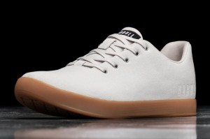 Scarpe Sportive Nobull Canvas Uomo Bianche | HUG-532486