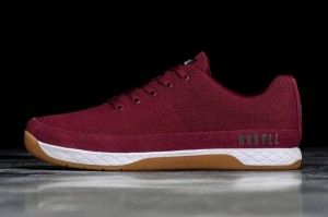 Scarpe Sportive Nobull Canvas Uomo Bordeaux | RNB-469781