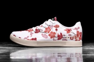 Scarpe Sportive Nobull Cherry Blossom Canvas Donna Bianche Rosa | XCE-806195