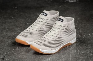 Scarpe Sportive Nobull Dust Suede Mid Donna Beige | NUK-920178
