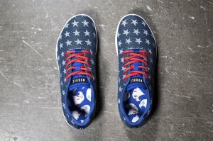 Scarpe Sportive Nobull Flag Donna Blu Marino | IFK-398274